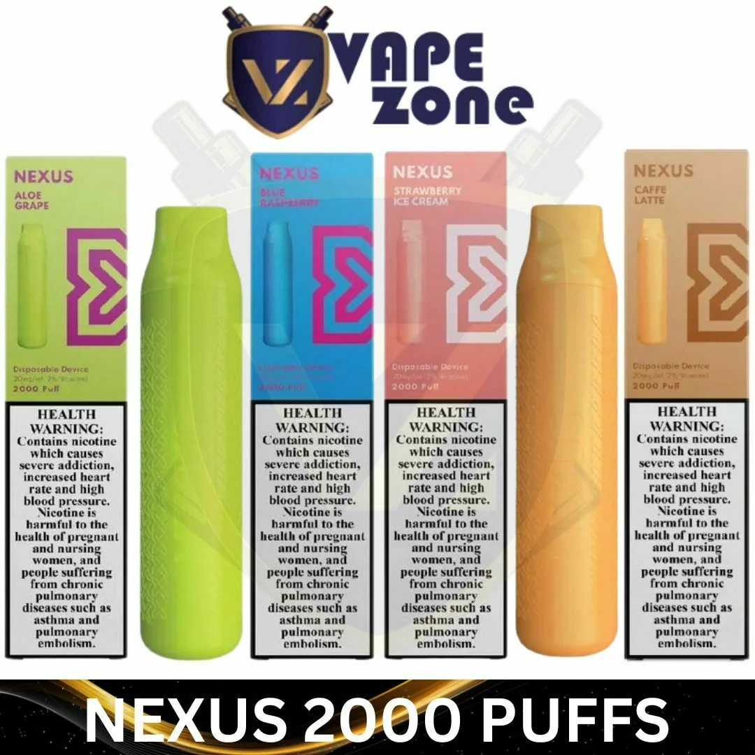 Nexus Disposable Vape 2000 Puffs Dubai