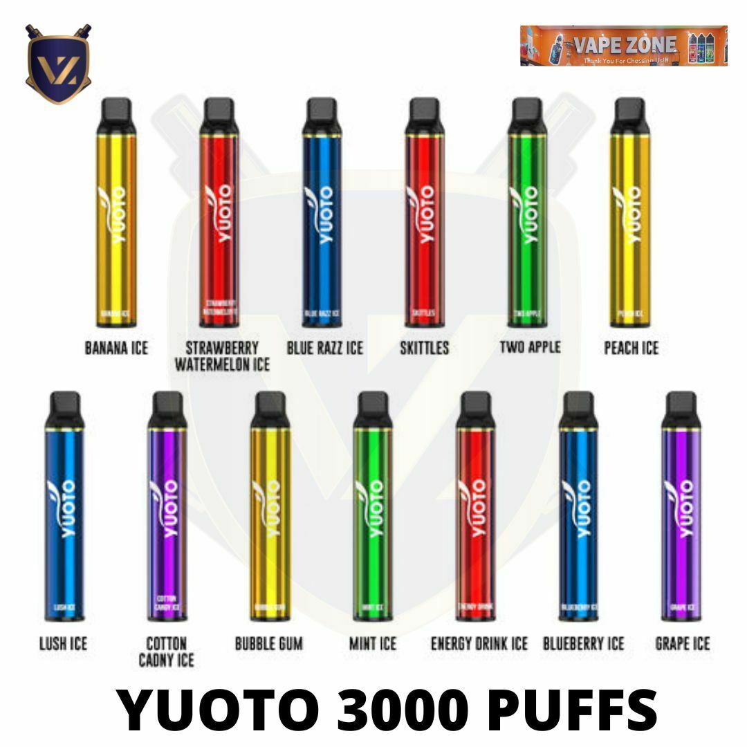 Yuoto 3000 Puffs Luscious Disposable 50mg